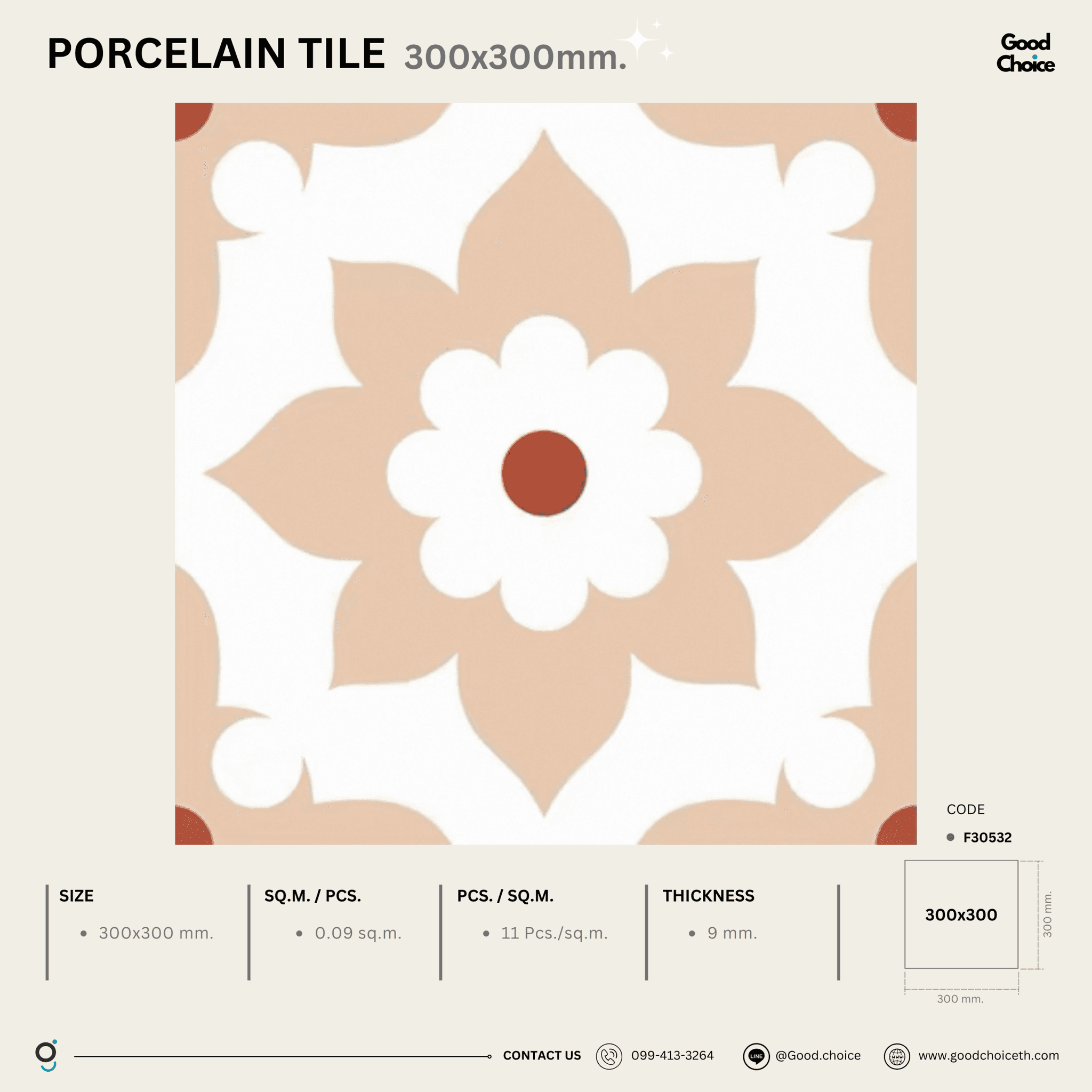 F30532 Porcelain Series