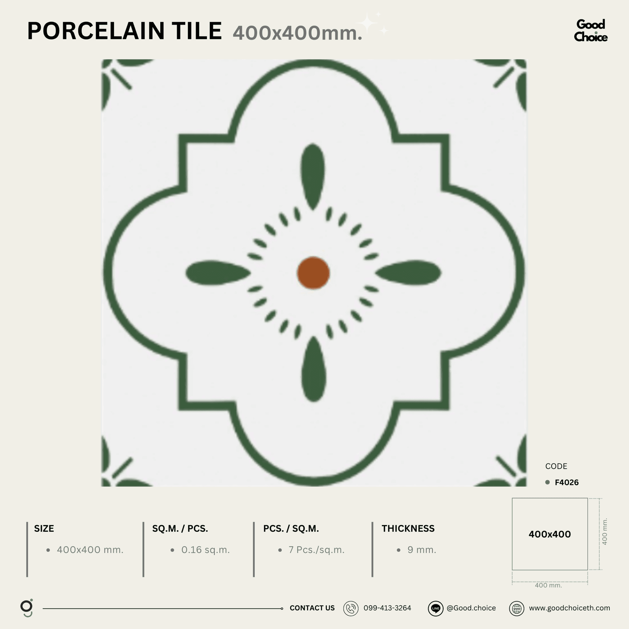 F4026 Porcelain Series