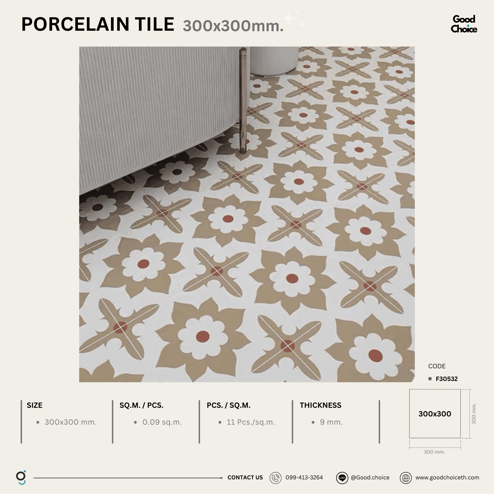 F30532 Porcelain Series