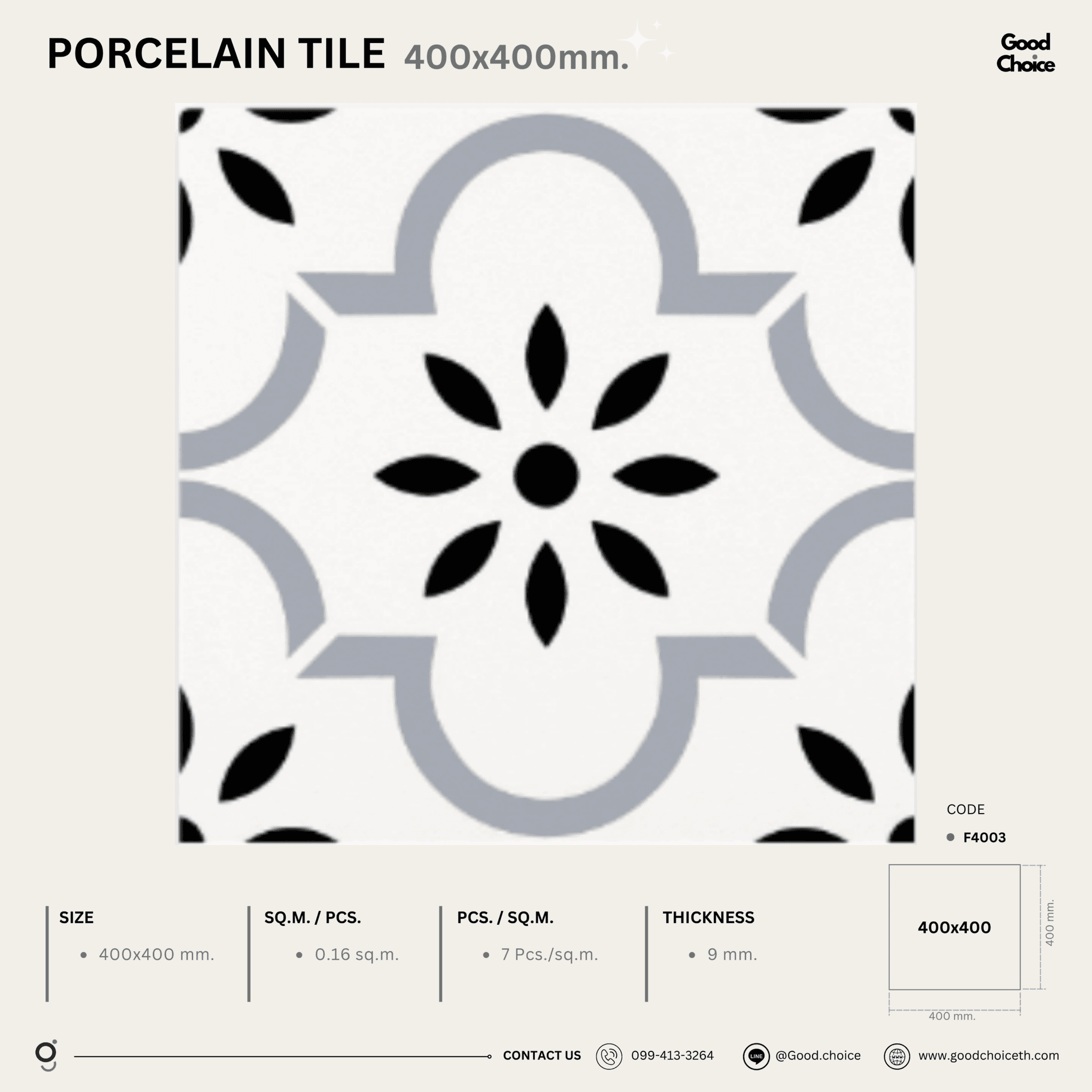 F4003 Porcelain Series