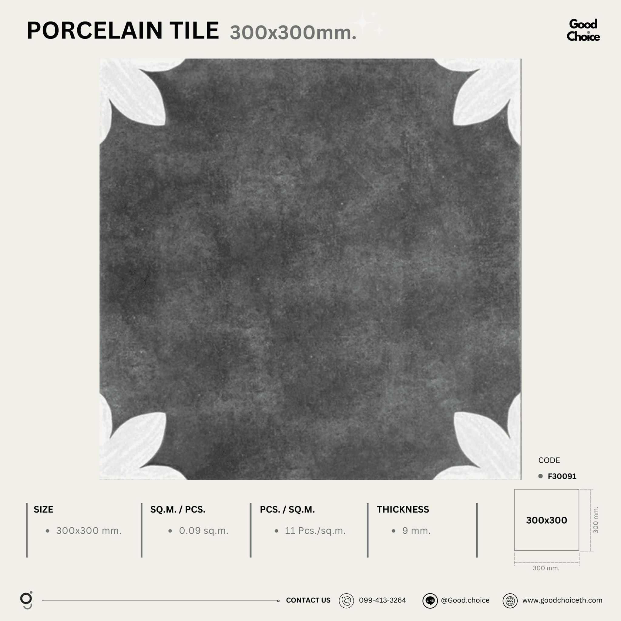 F30091 Porcelain Series