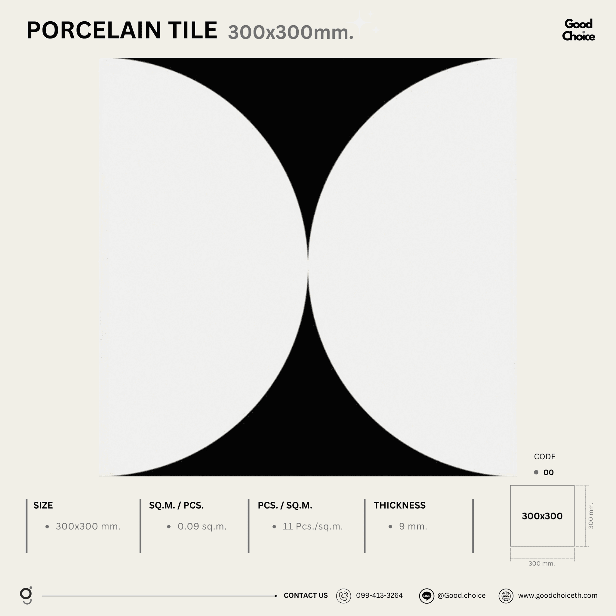 F30105 Porcelain Series