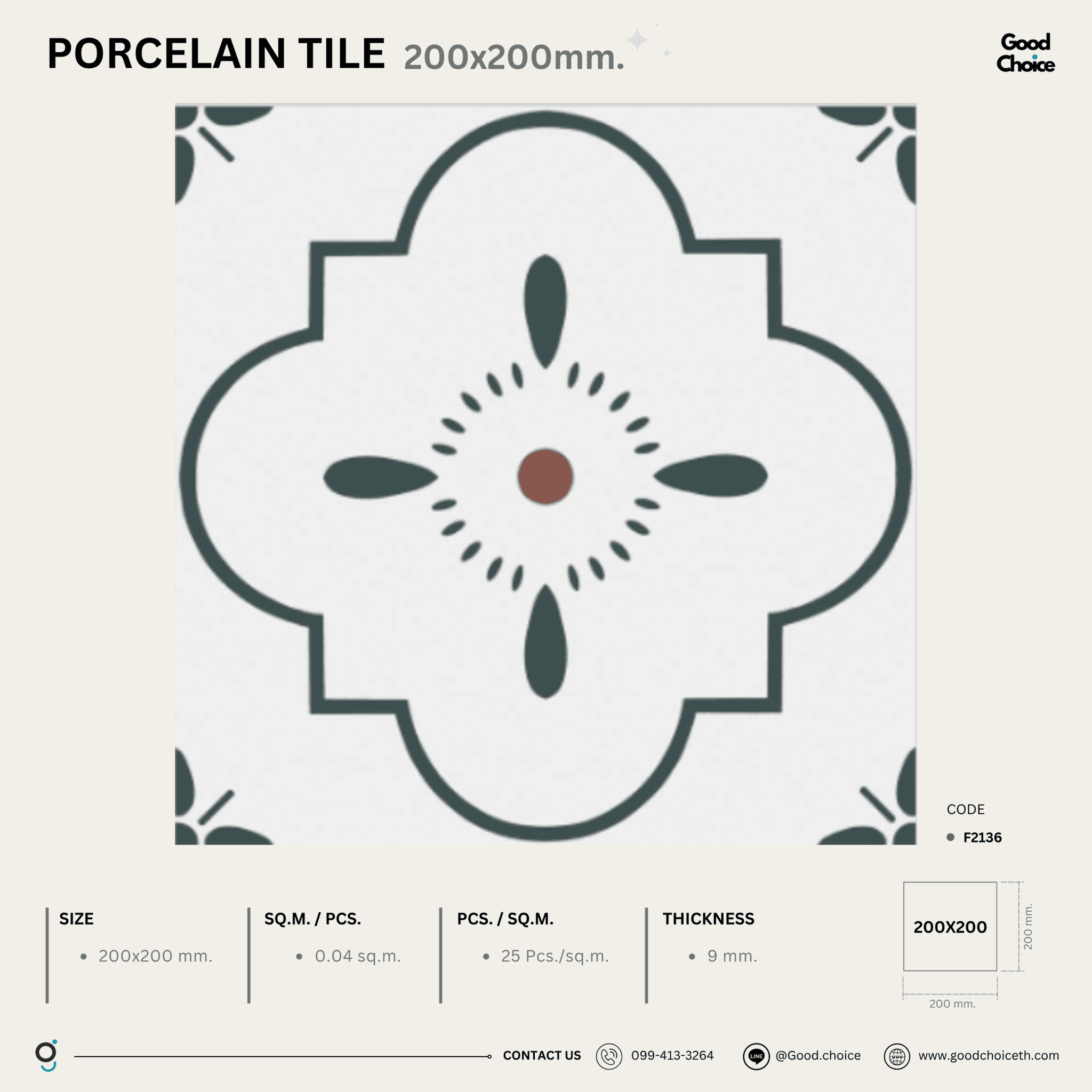 F2136 Porcelain Series