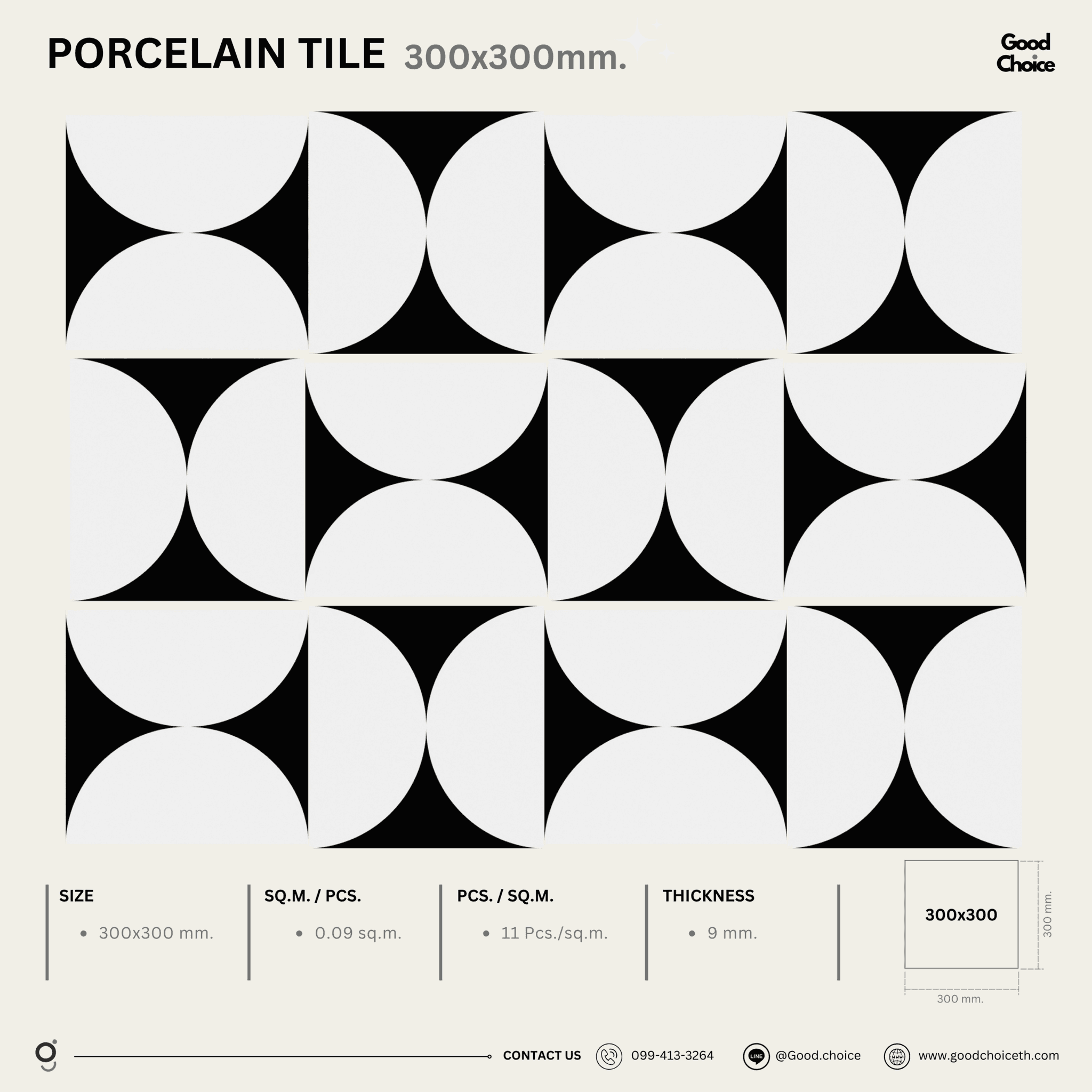F30105 Porcelain Series