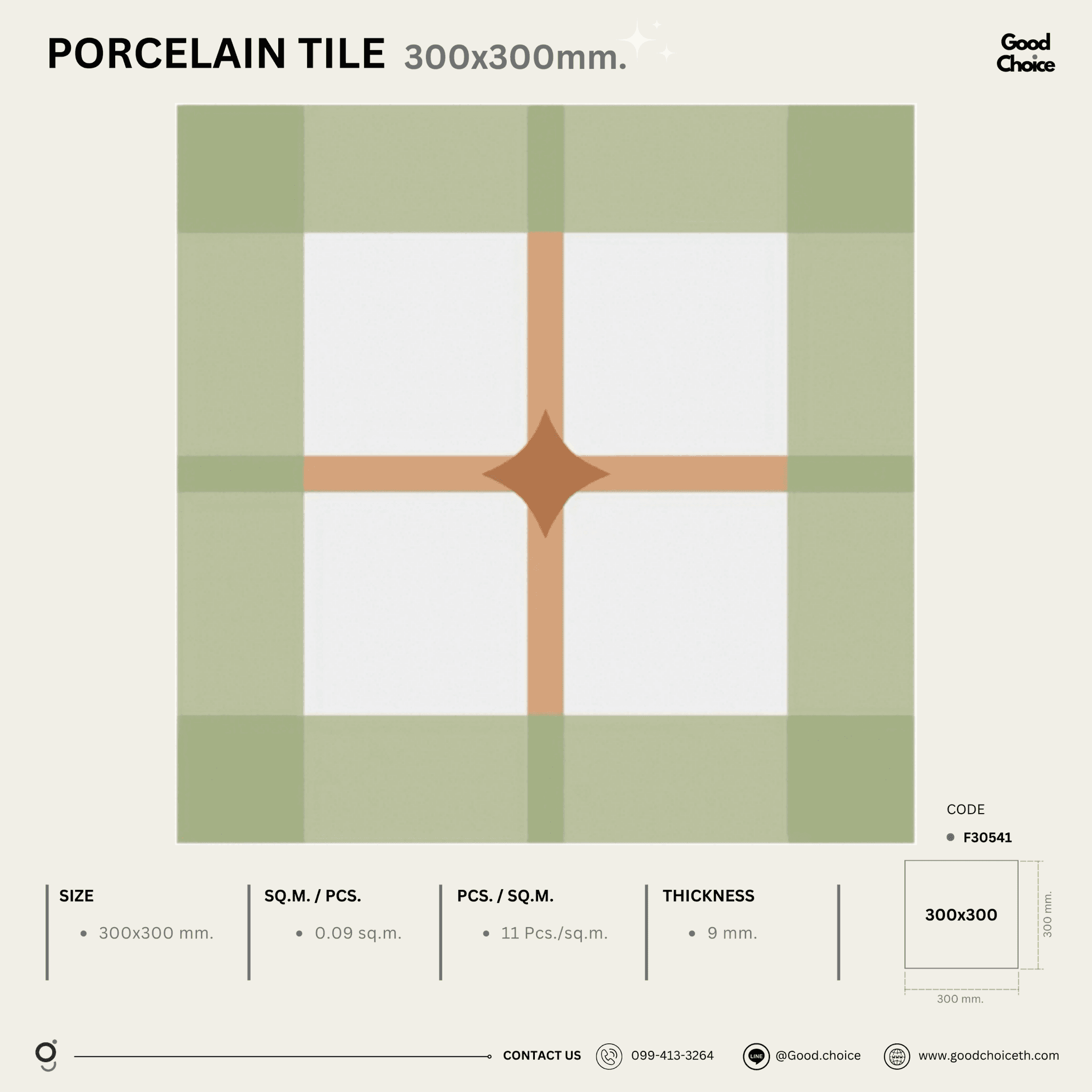 F30541 Porcelain Series
