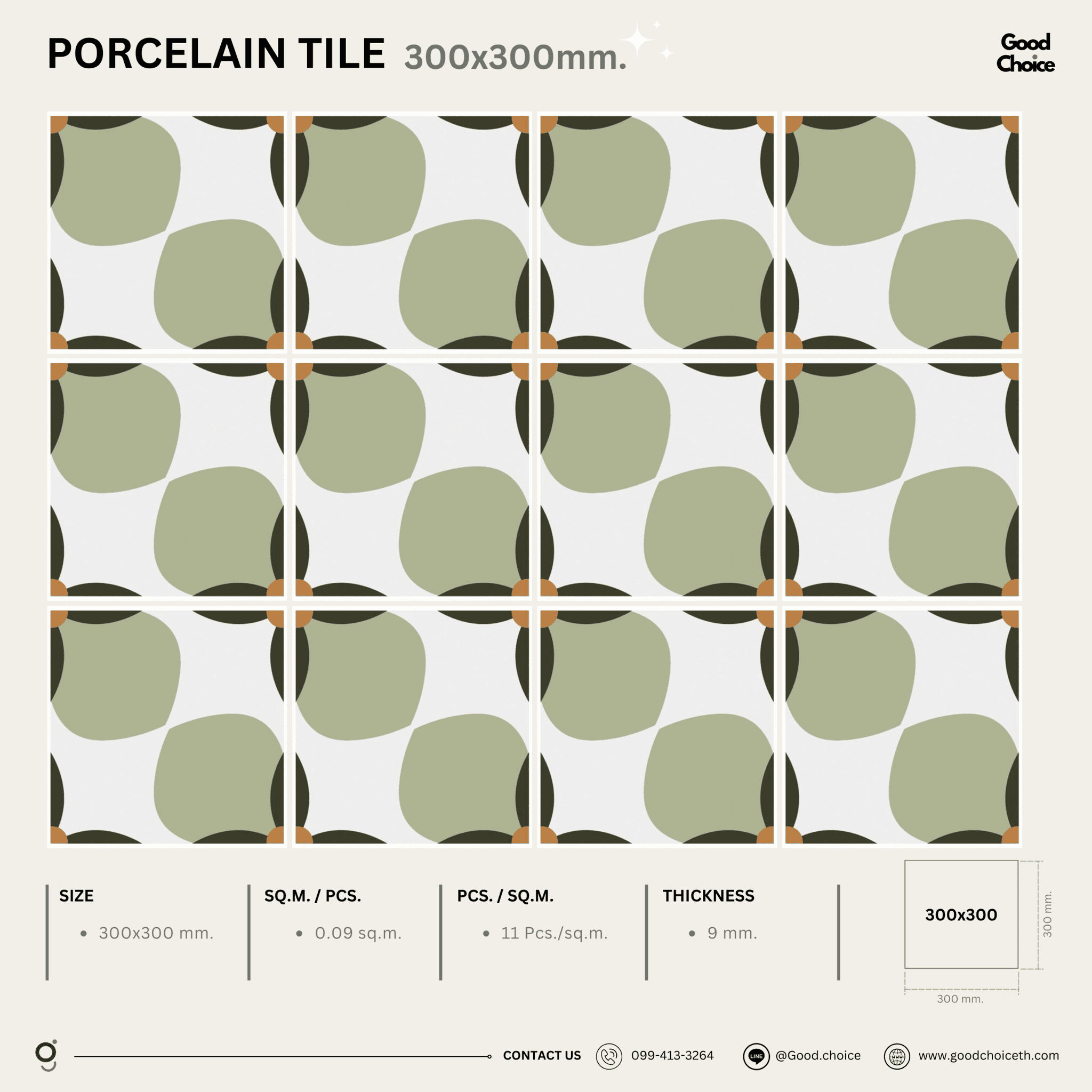 F30562 Porcelain Series
