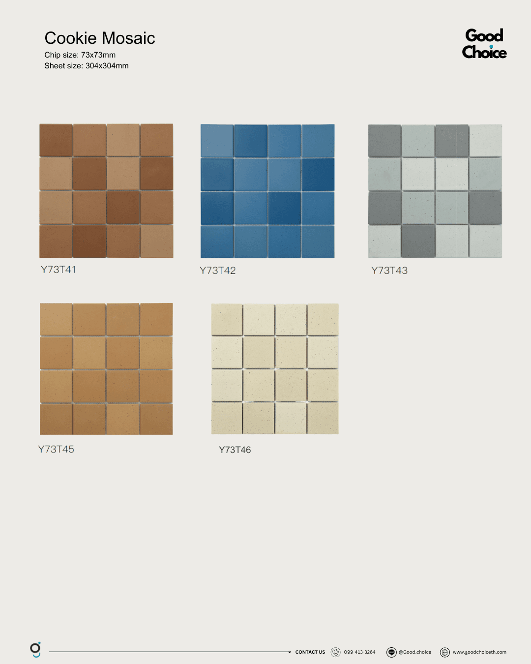 Cookie mosaic