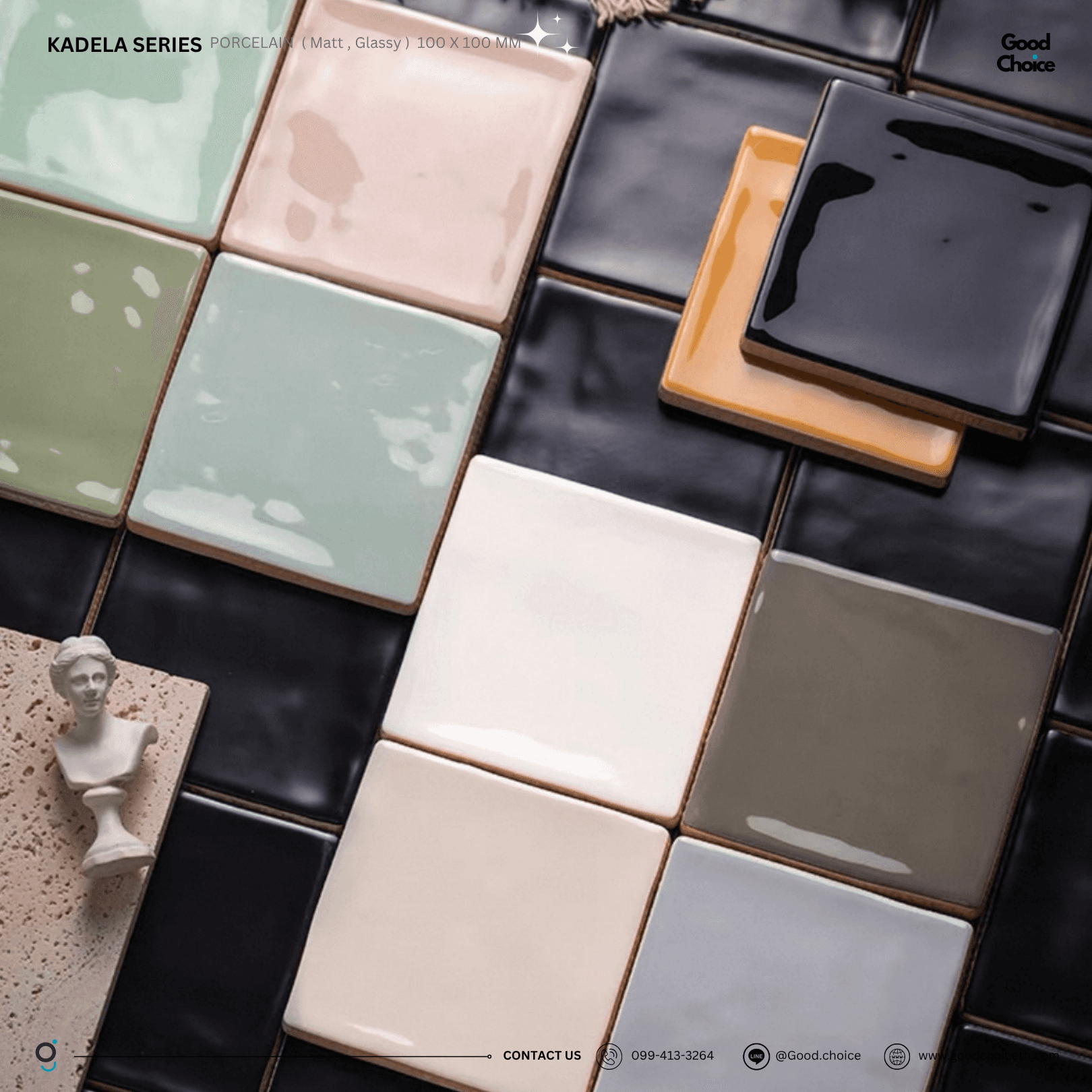 Kadela Square (Matte , Glossy)