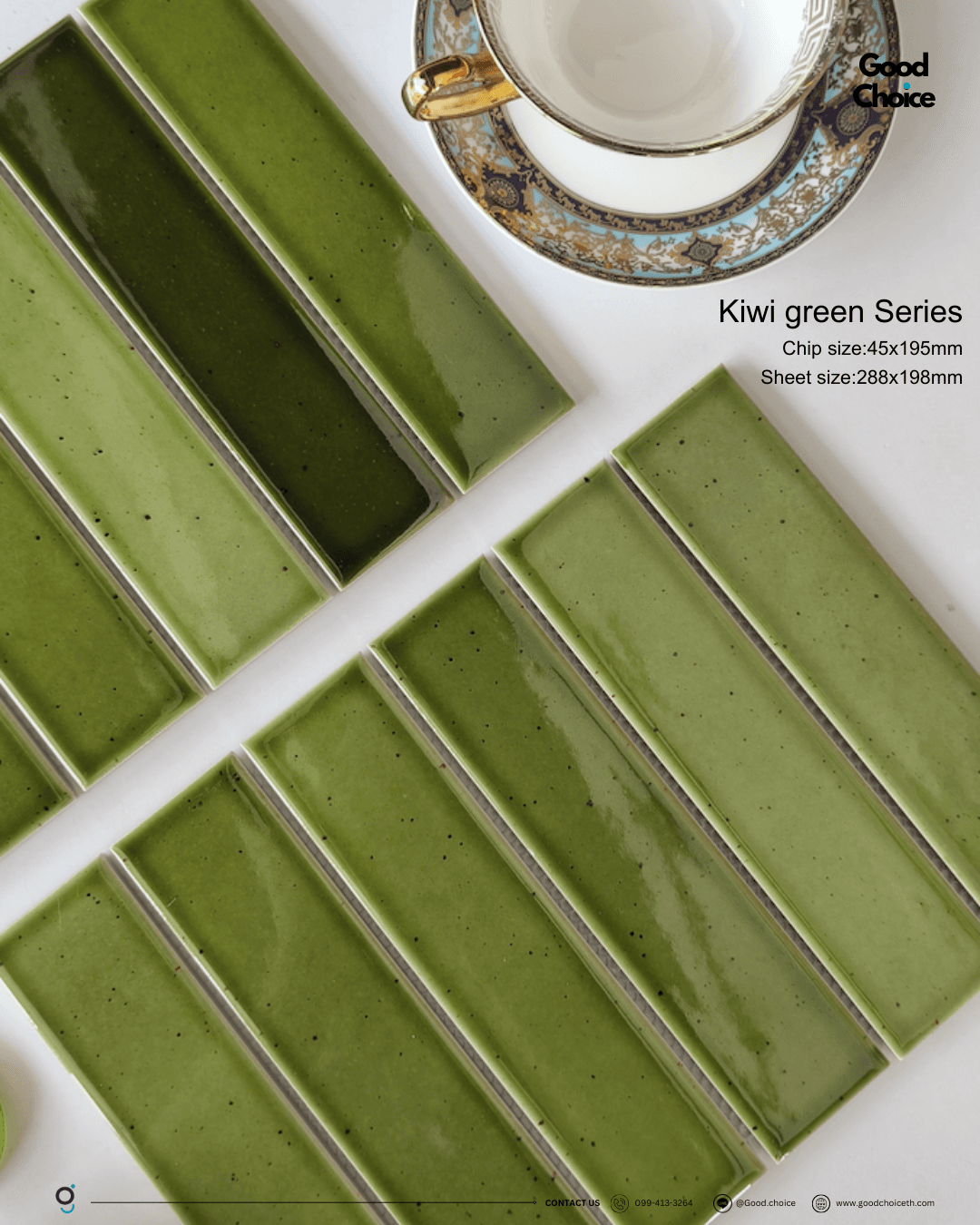 Kiwi green Series(Glassy)