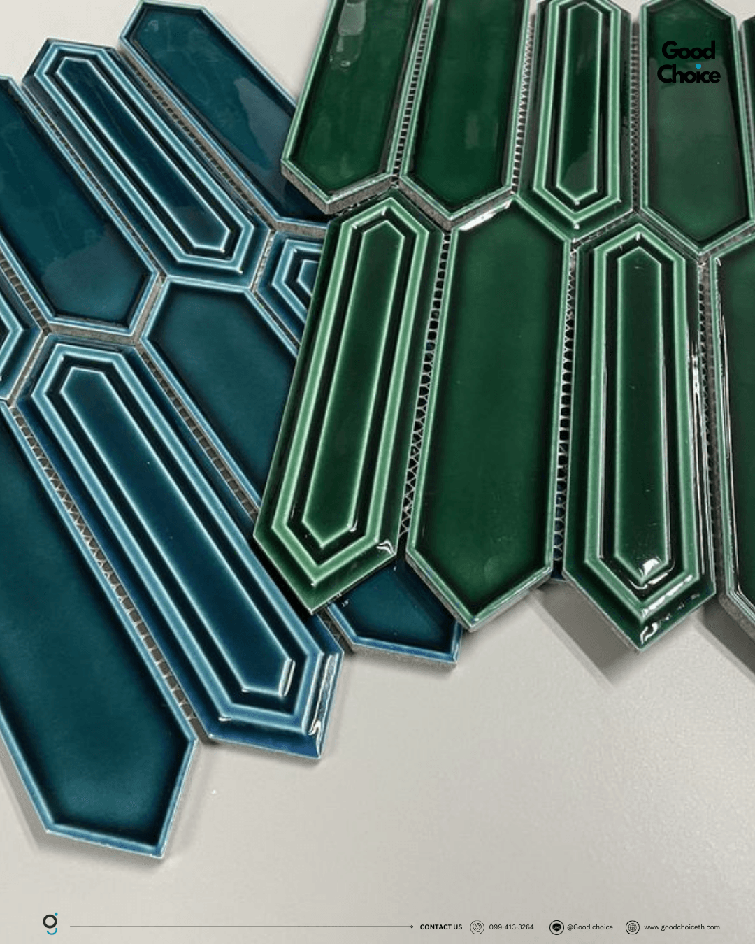 LONG HEXAGON MOSAIC