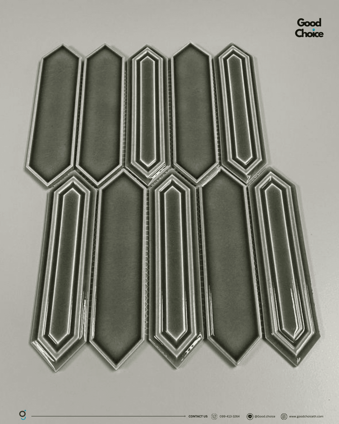 LONG HEXAGON MOSAIC