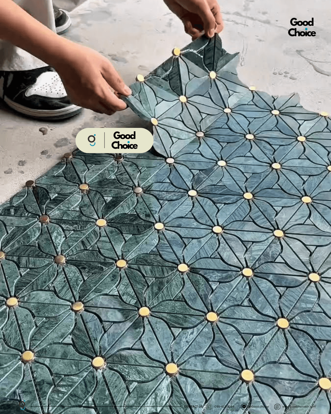 Natural Marble Stone Mosaic