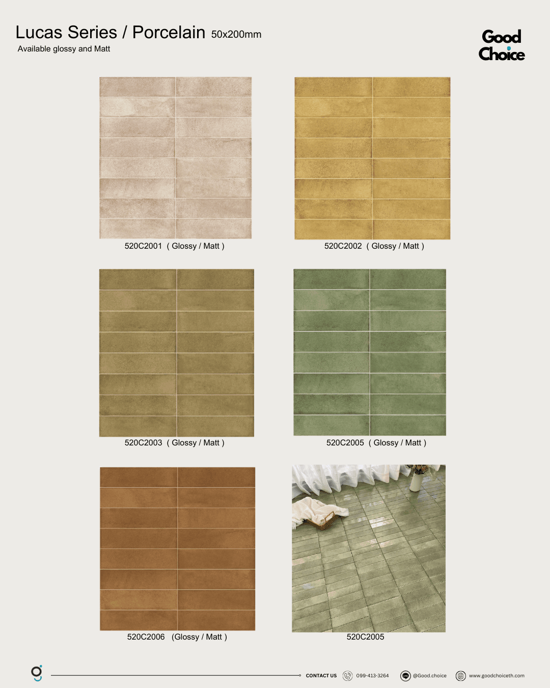 Lucas Series (Glossy , matte)