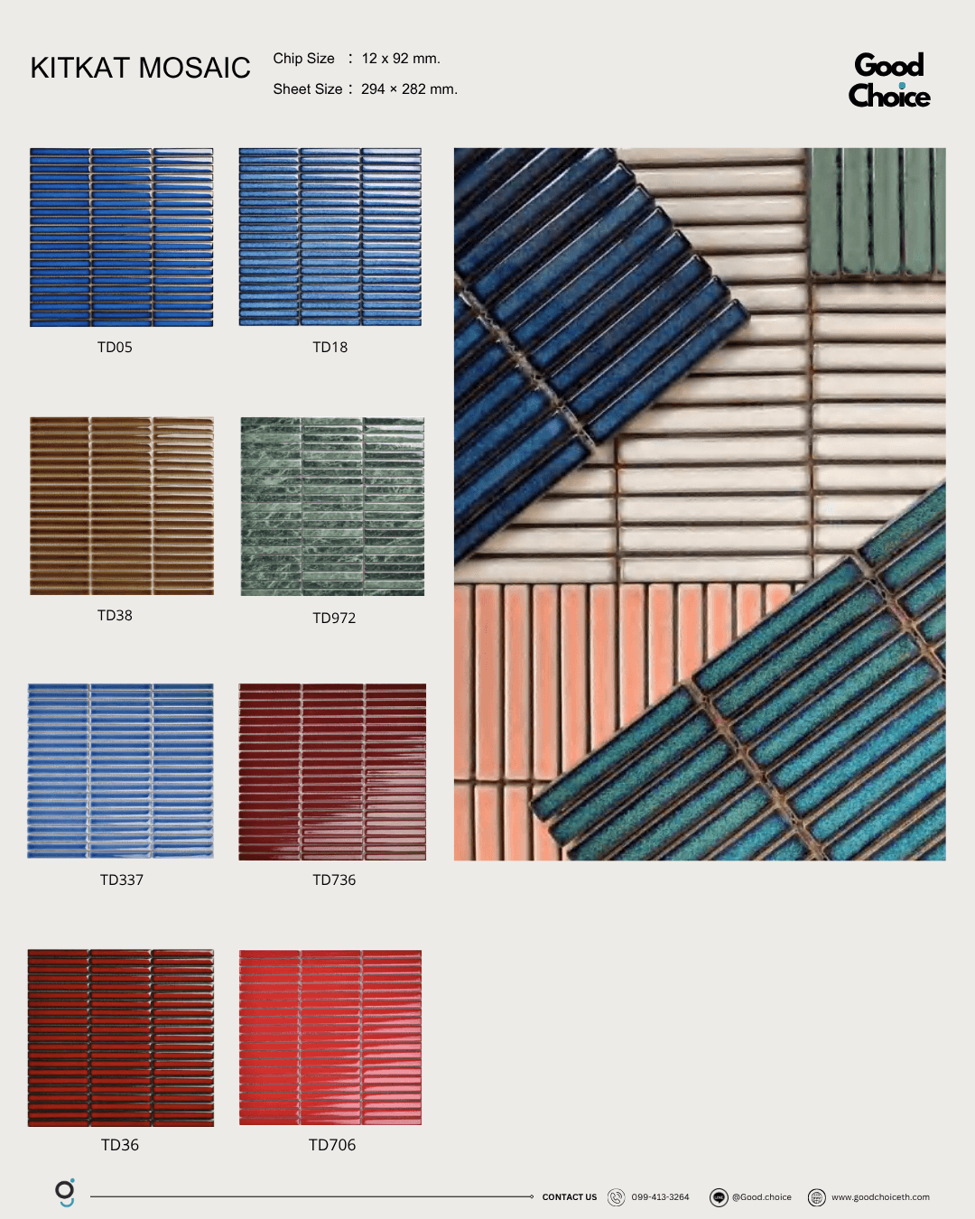 KITKAT MOSAIC (glossy)