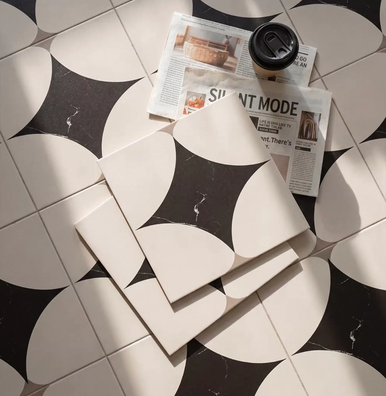 Tile 400x400 mm.
